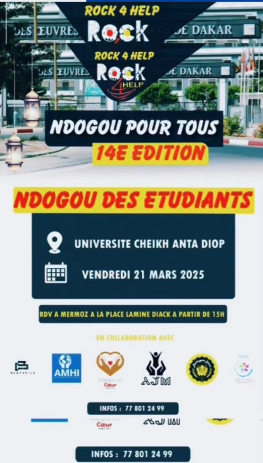 Ndogou étudiants Rock 4 Help